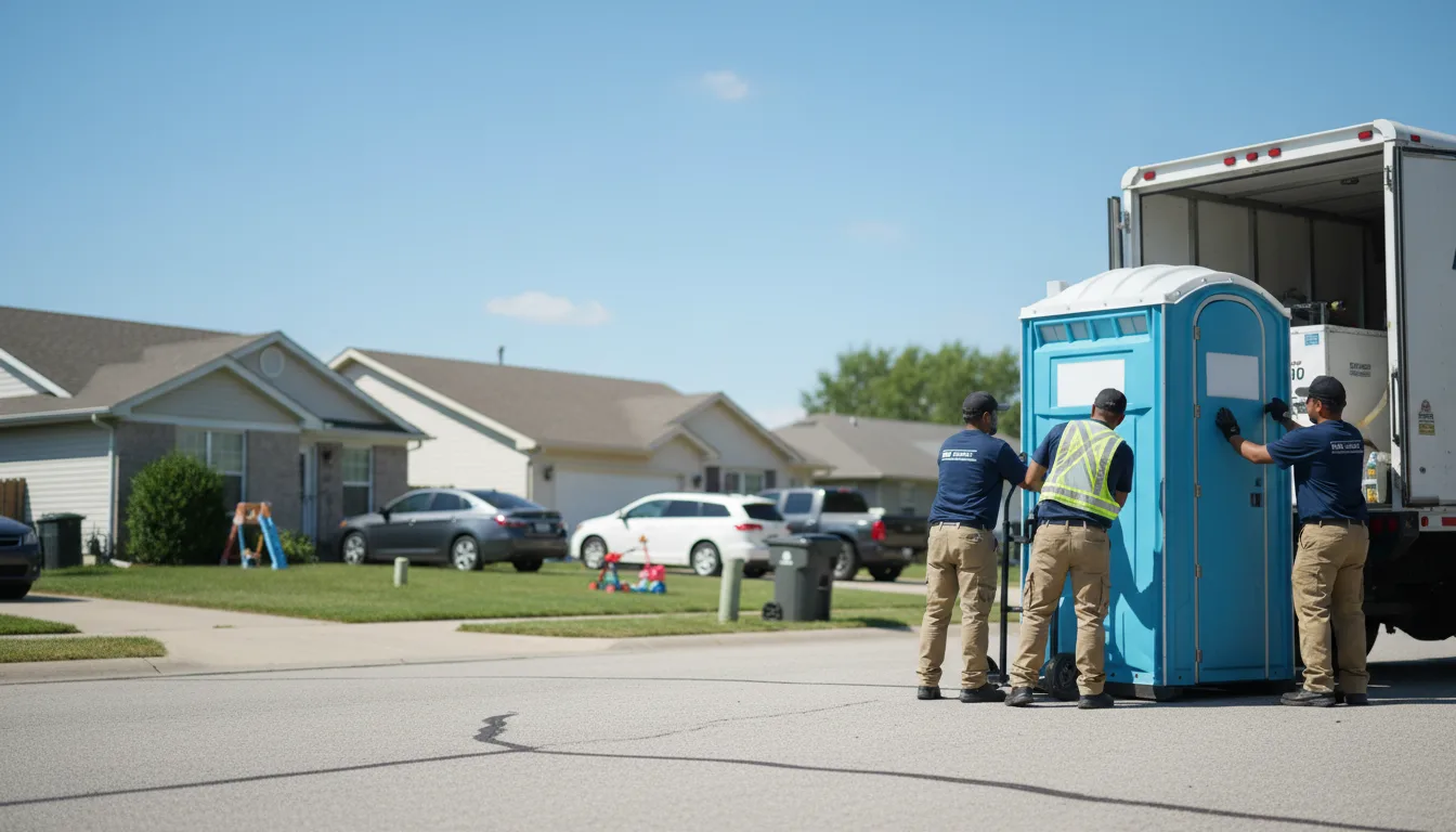 Standard Porta Potty Rentals in Potterville, MI near me